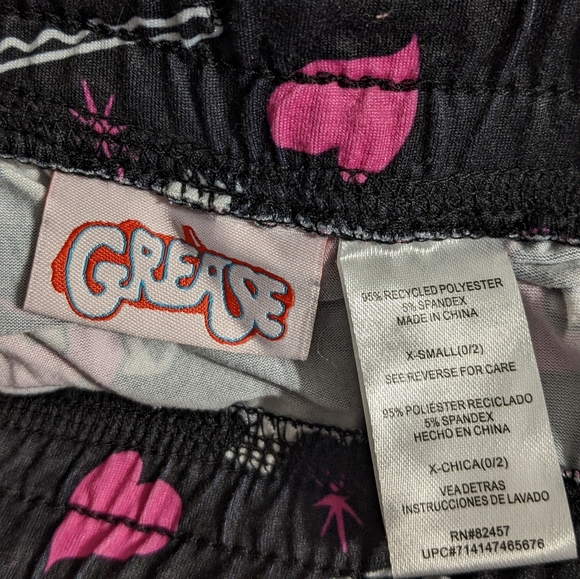 XSmall Grease Women's Pajama Jogger Pants, NEW - Picture 5 of 5